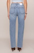 The Muse High-Rise Straight Denim