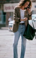 The Muse High-Rise Straight Denim
