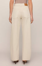The Show Off High-Rise Bowed Denim