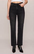 The Muse High-Rise Straight Denim
