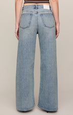 The Stunner Mid-Rise Wide Denim