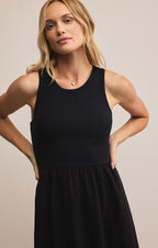 Charlotte Rib Midi Dress