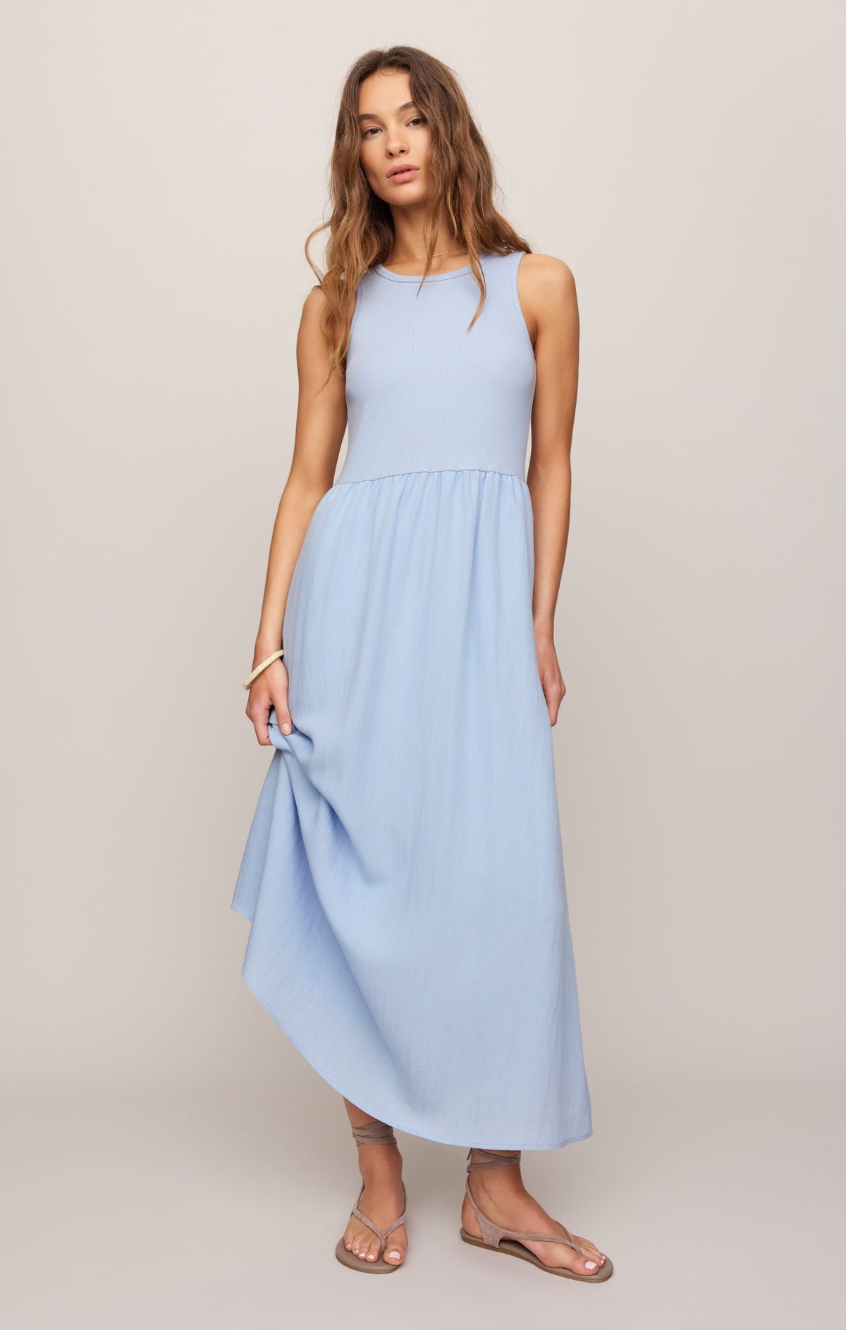 Charlotte Rib Midi Dress