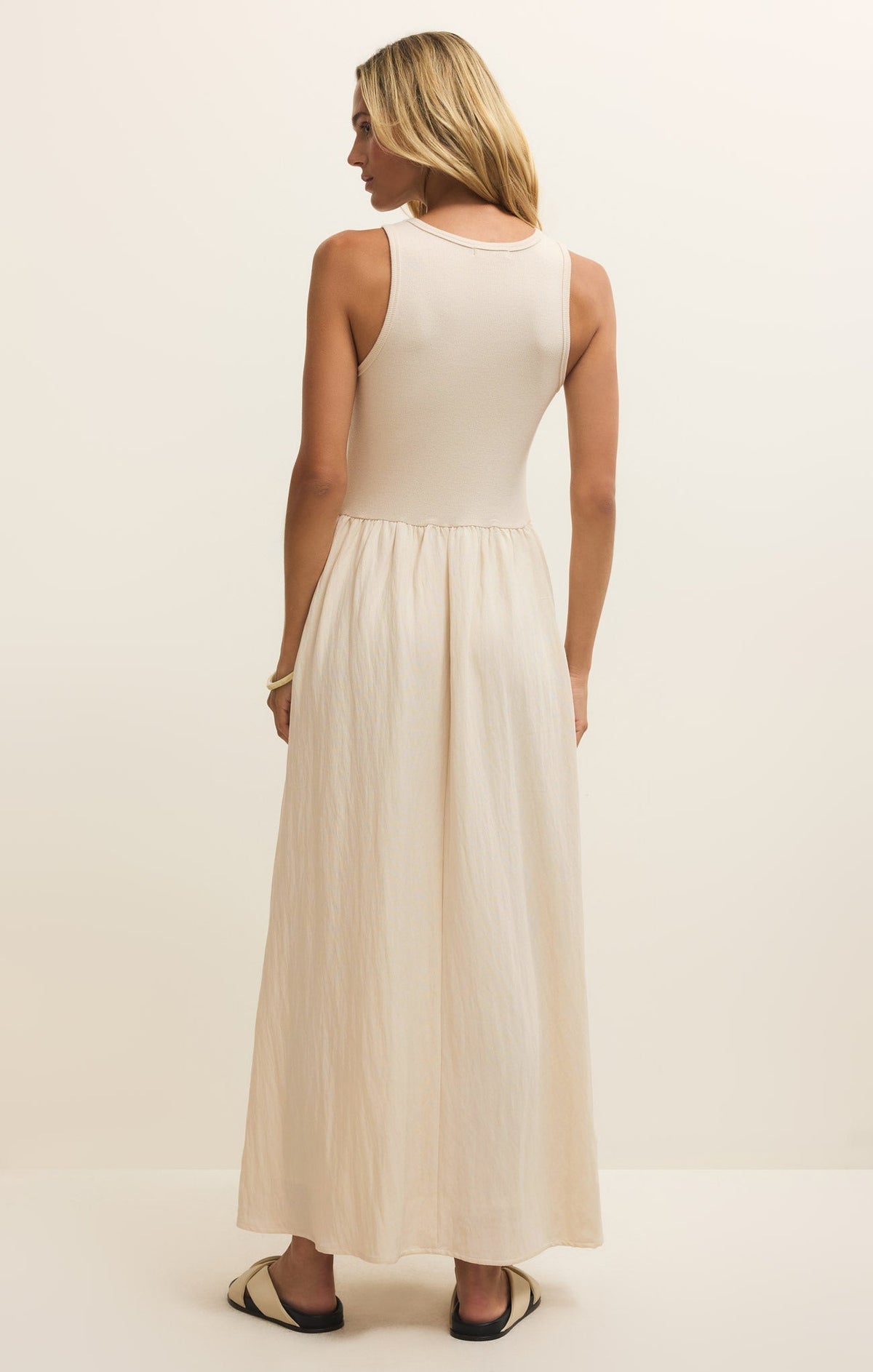 Charlotte Rib Midi Dress