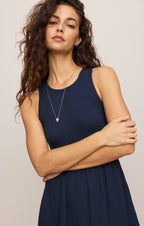 Charlotte Rib Midi Dress