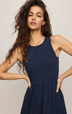 Charlotte Rib Midi Dress