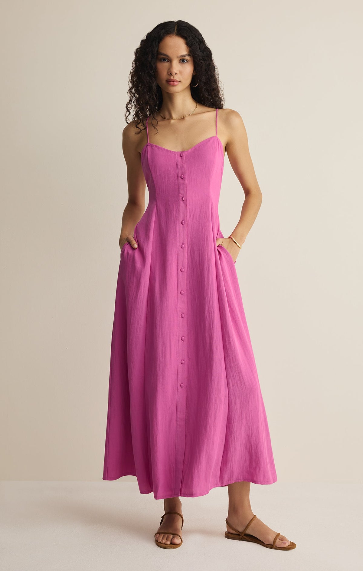 Angel Eyes Midi Dress