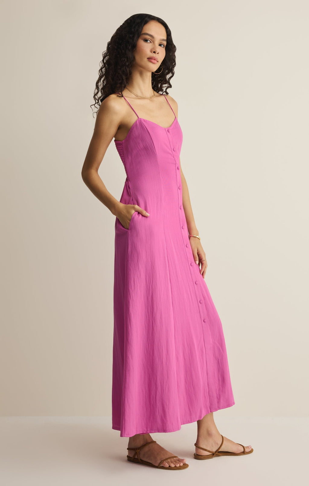 Angel Eyes Midi Dress