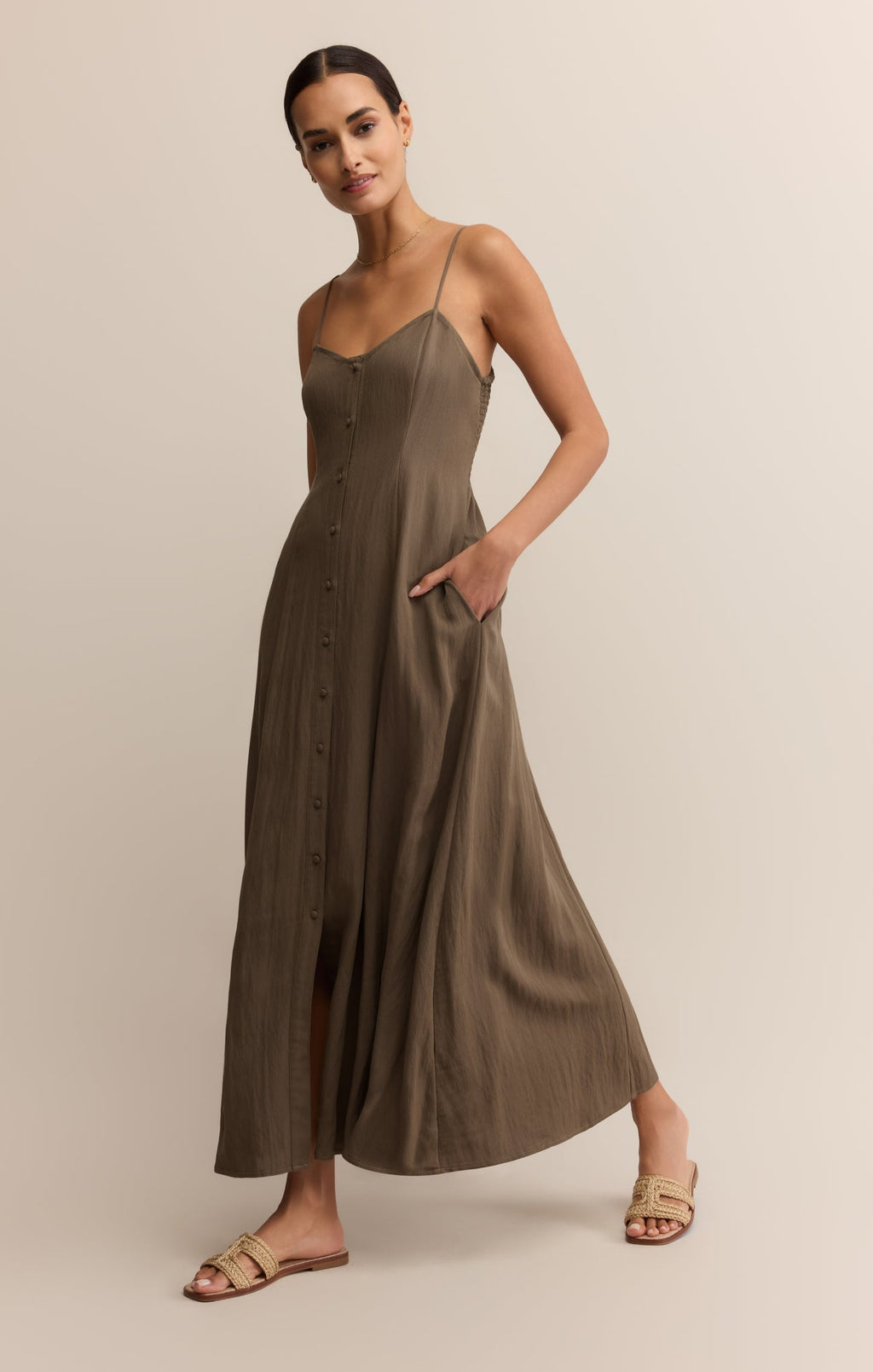 Angel Eyes Midi Dress