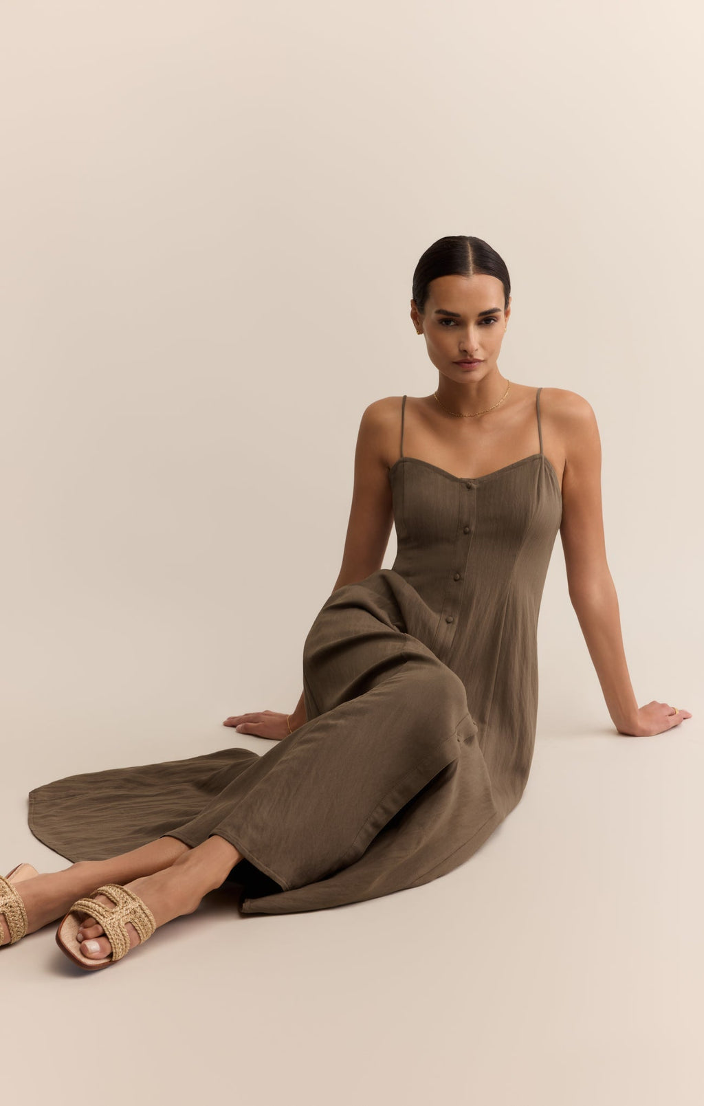 Angel Eyes Midi Dress