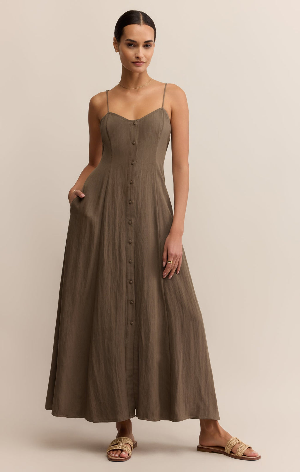 Angel Eyes Midi Dress