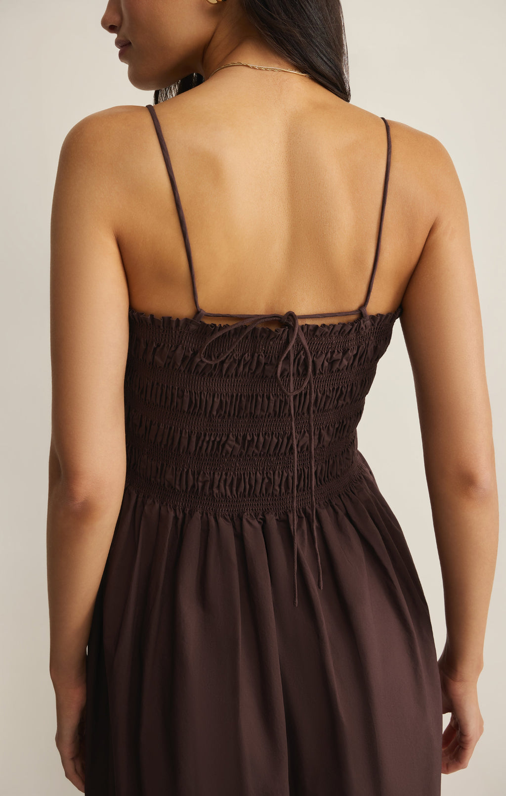 Cornelia Poplin Maxi Dress