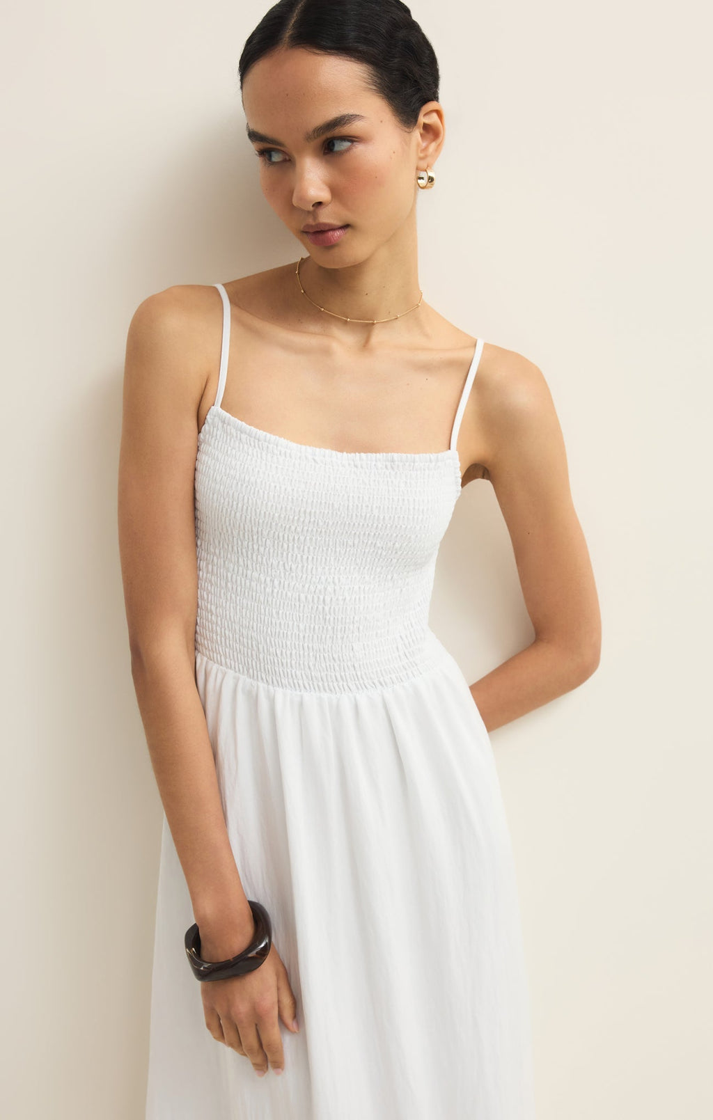 Bayside Airy Gauze Maxi Dress