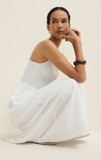 Bayside Airy Gauze Maxi Dress