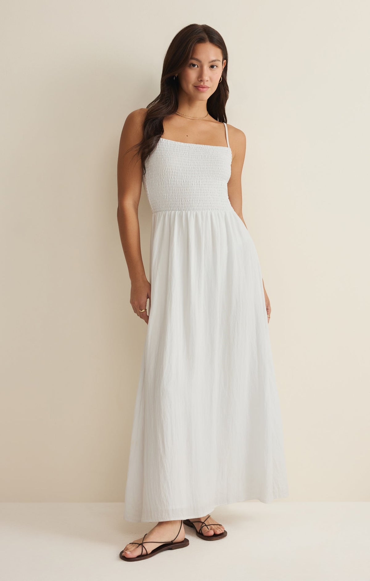 Bayside Airy Gauze Maxi Dress