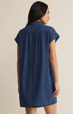 Shellbound Twill Dress