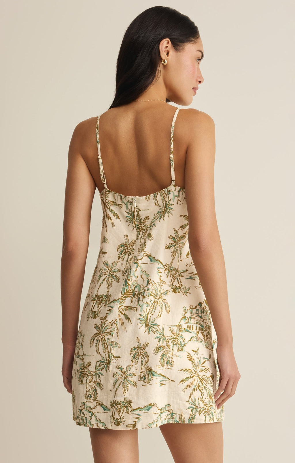 Maude Tiki Tide Mini Dress