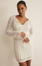 Falling Waters Crochet Dress