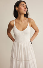 Behati Eyelet Midi Dress