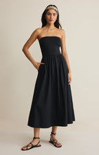 Sunsought Strapless Midi Dress