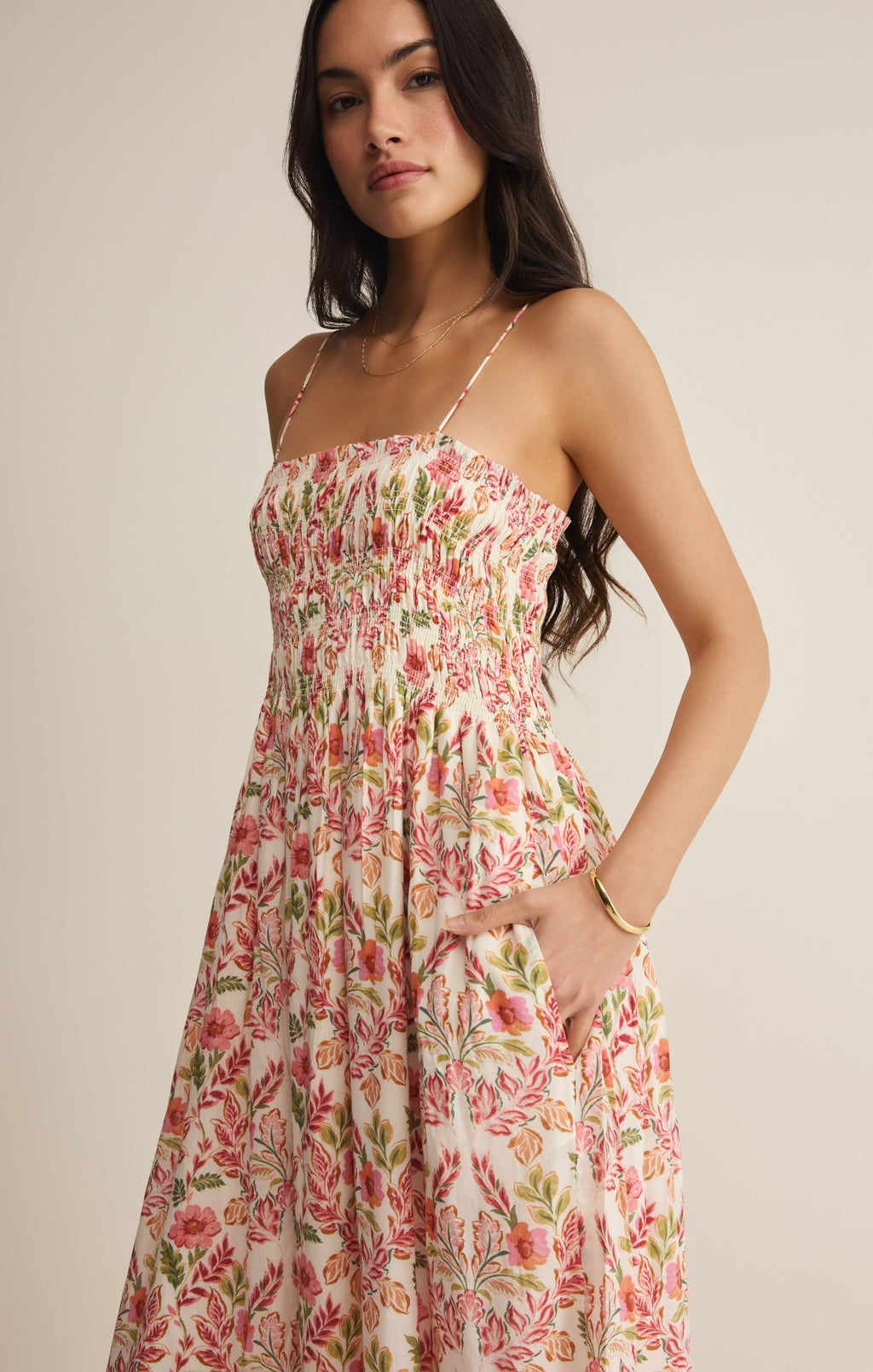 Cornelia Ami Floral Maxi Dress