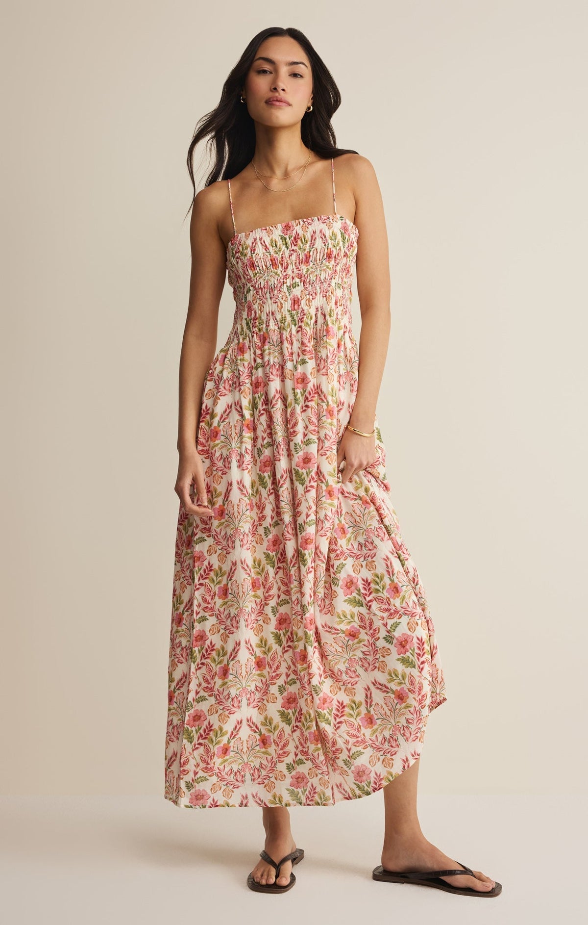 Cornelia Ami Floral Maxi Dress