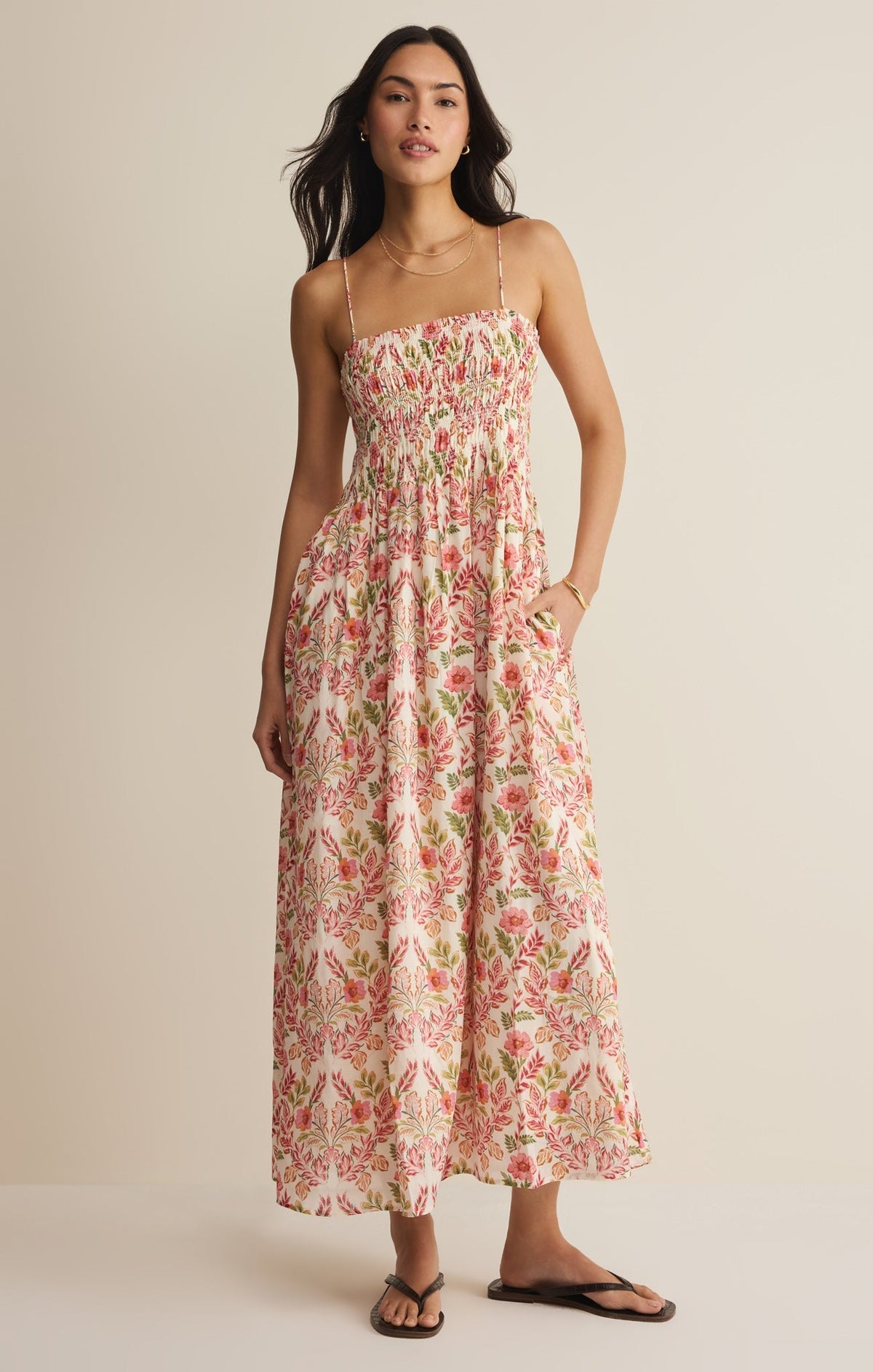 Cornelia Ami Floral Maxi Dress