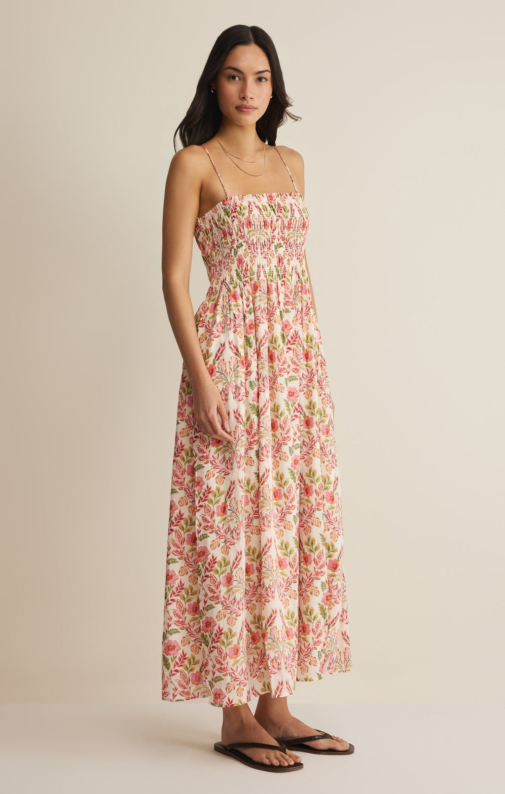 Cornelia Ami Floral Maxi Dress