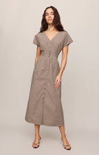 Sanna Gingham Maxi Dress