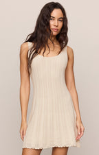 Nadia Crochet Mini Dress