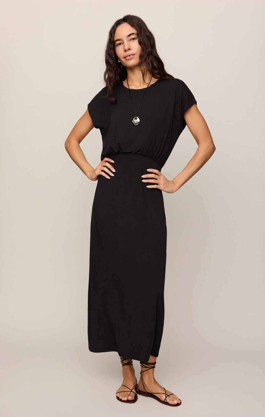 Anika Jersey Midi Dress