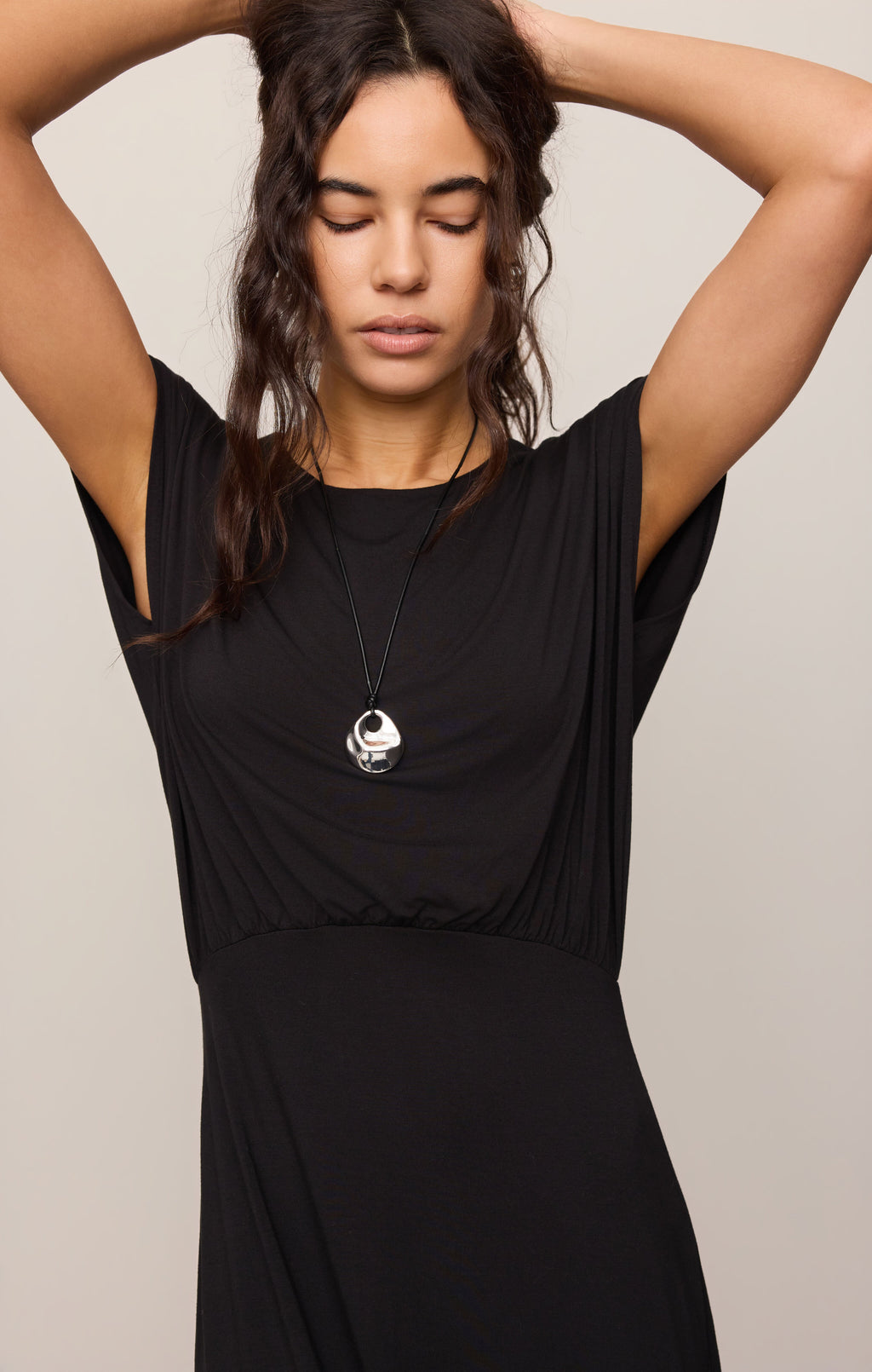 Anika Jersey Midi Dress