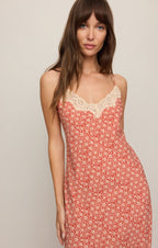 Emela Iris Floral Midi Dress