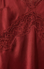 Bruna Lace Inset Midi Dress