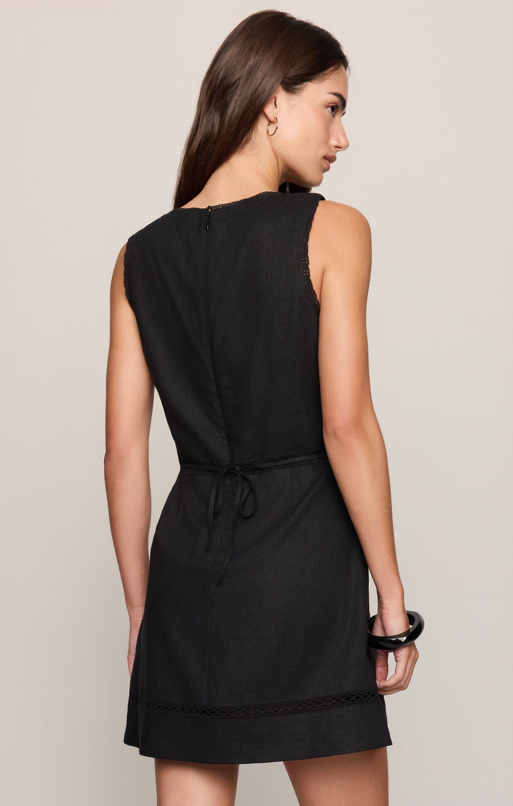 Gemini Embroidered Mini Dress