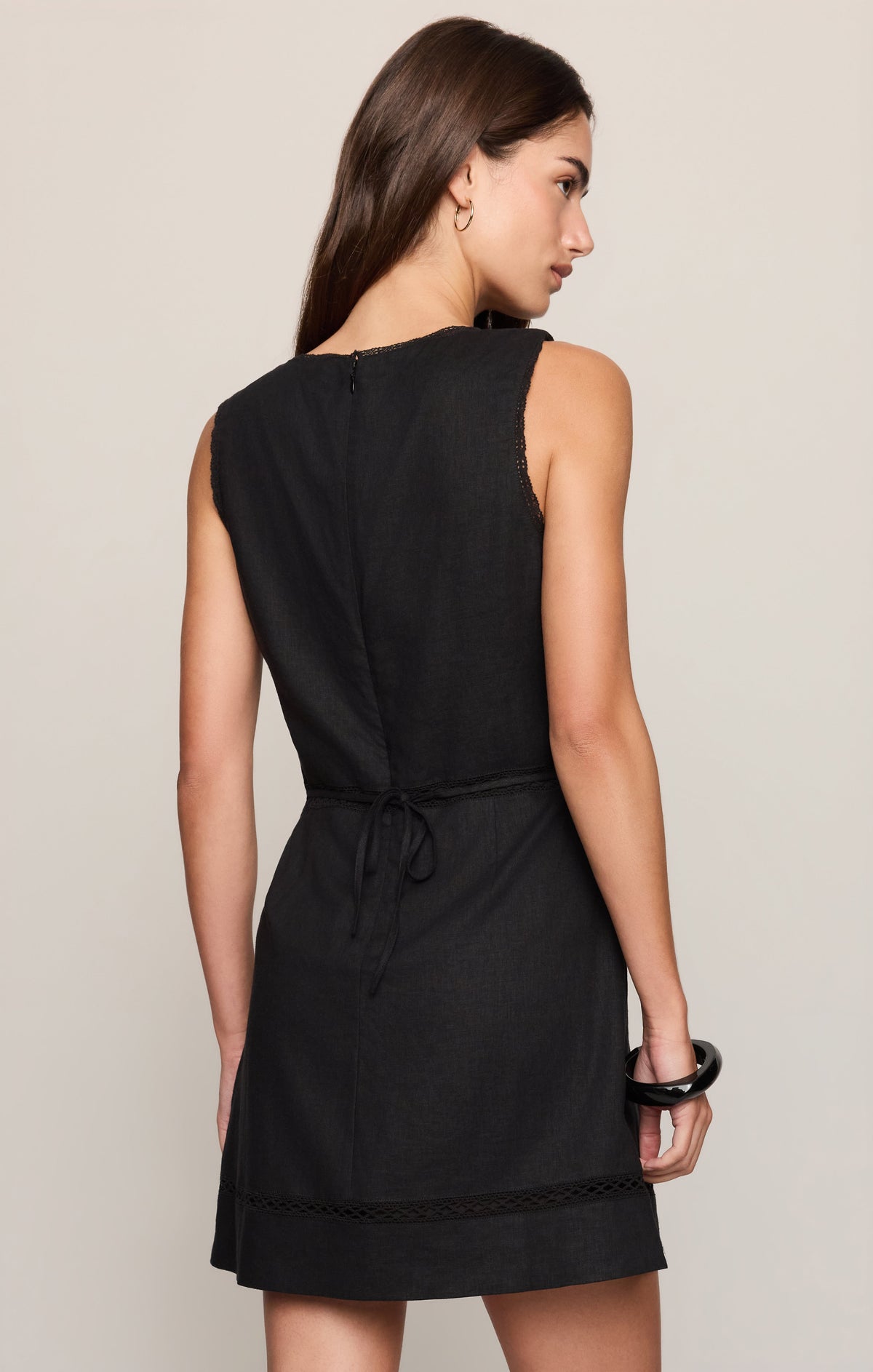 Gemini Embroidered Mini Dress