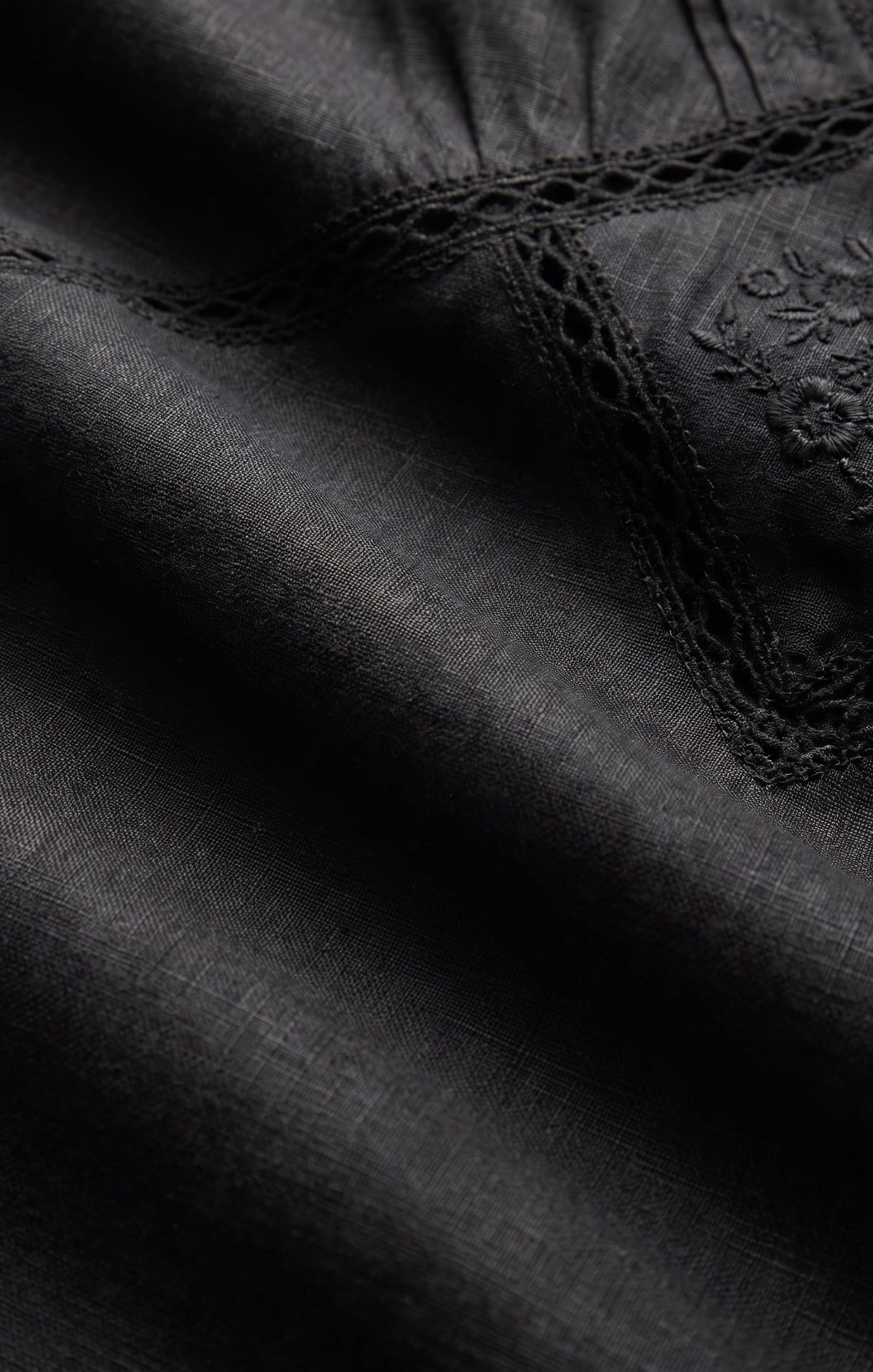 Gemini Embroidered Mini Dress