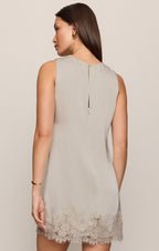 Meadow Muse Lace Mini Dress