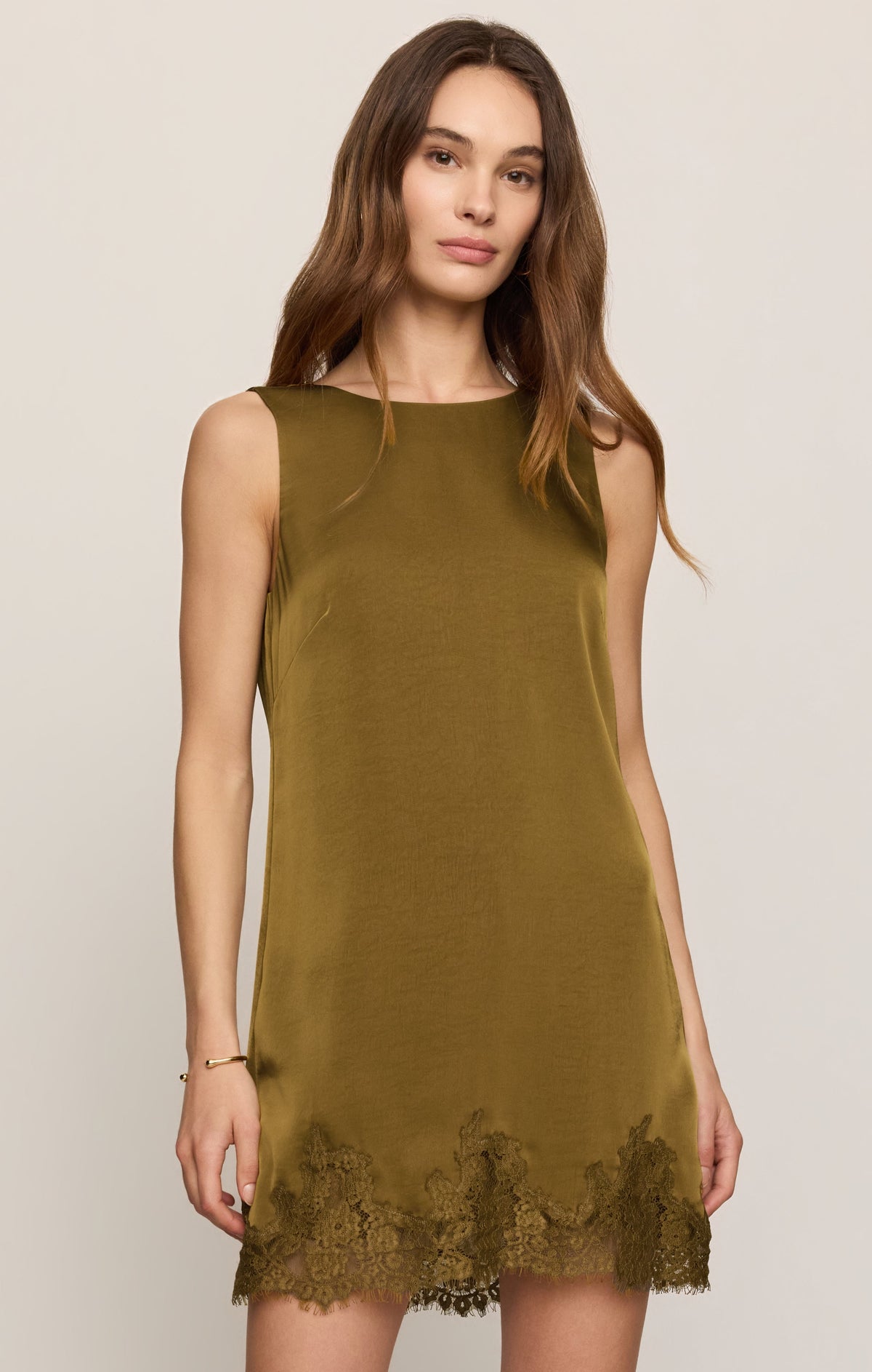 Meadow Muse Lace Mini Dress