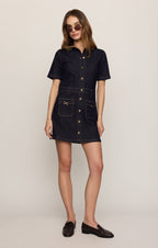 Crush Denim Mini Dress
