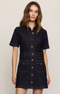 Crush Denim Mini Dress
