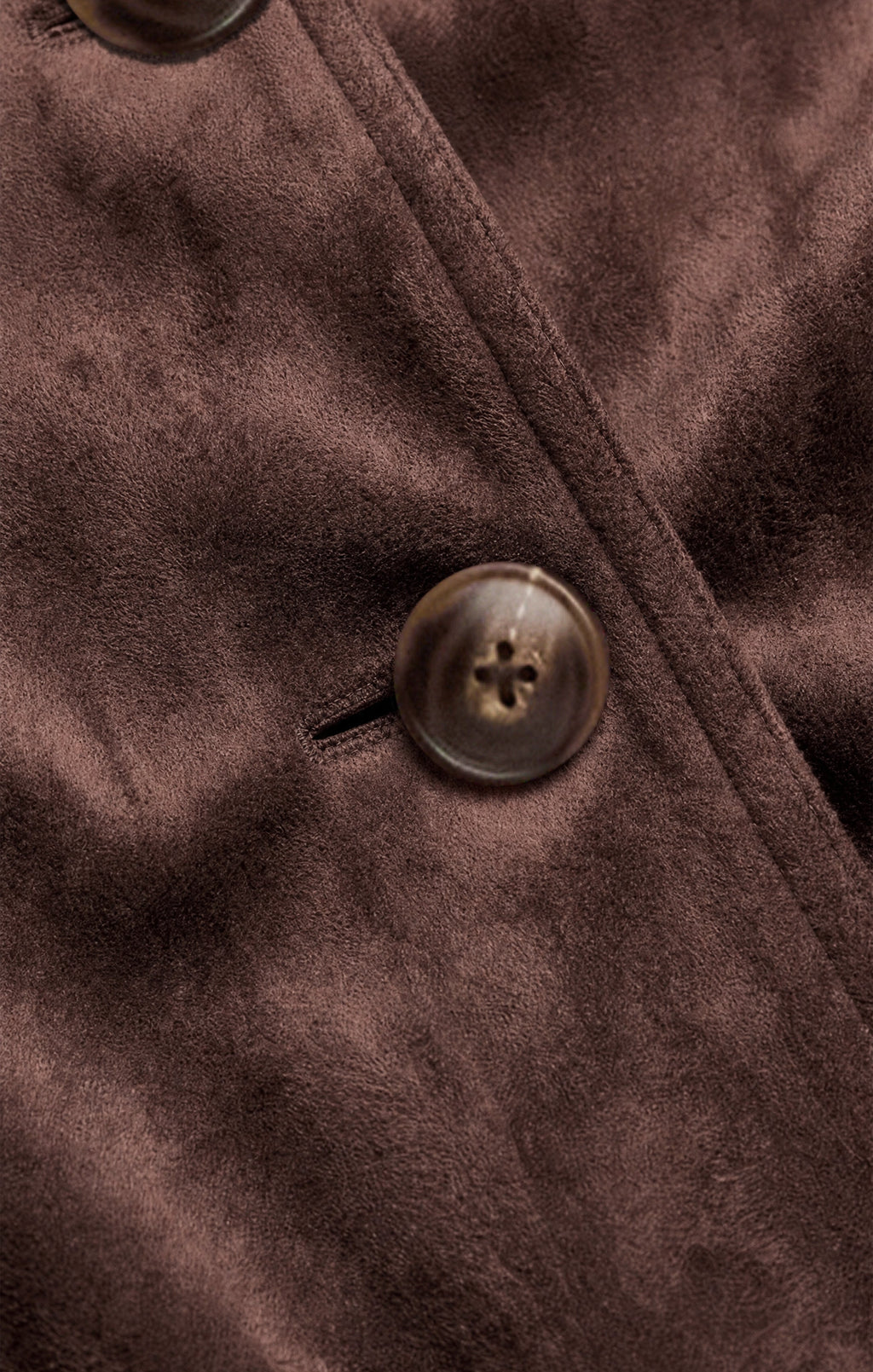 Decker Faux Suede Chore Coat