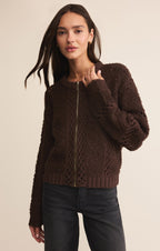 Sundance Zip-Up Sweater Jacket