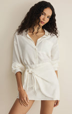 Lorna Linen Mini Skirt