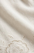 Daya Embroidered Linen Top