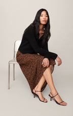 Europa Leopard Maxi Skirt