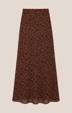 Europa Leopard Maxi Skirt