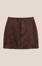 Perri Suede Mini Skirt