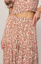 Mora Floral Maxi Skirt