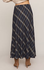 Crestview Plaid Maxi Skirt